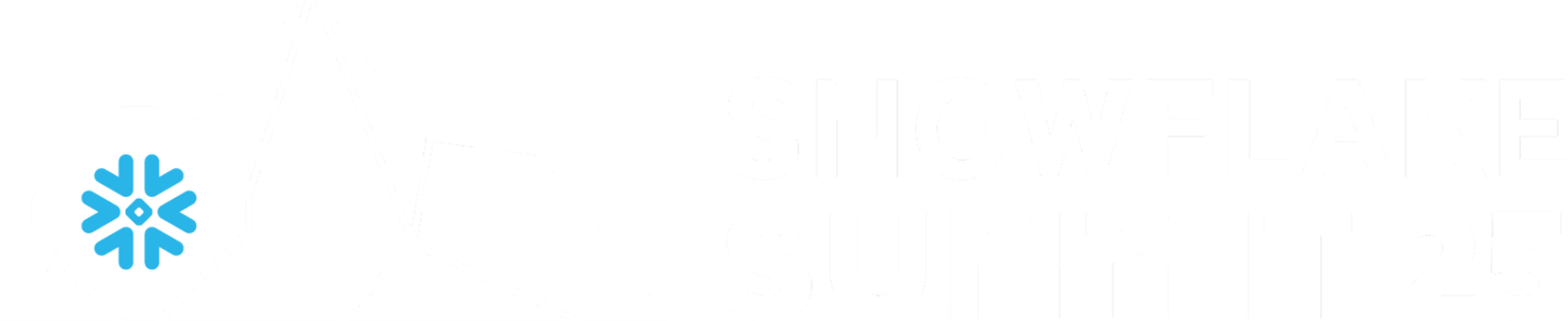 Snowflake Summit 25 logo