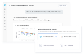 snowflake ai dashboard screenshot