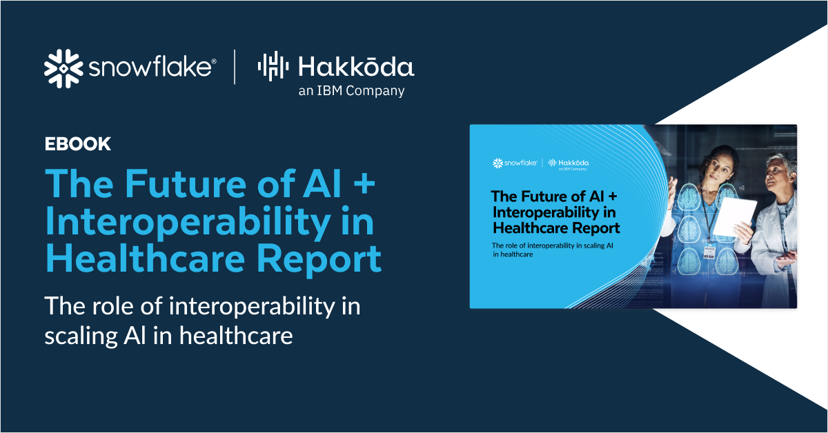 The Future of AI + Interoperability in Healthcare