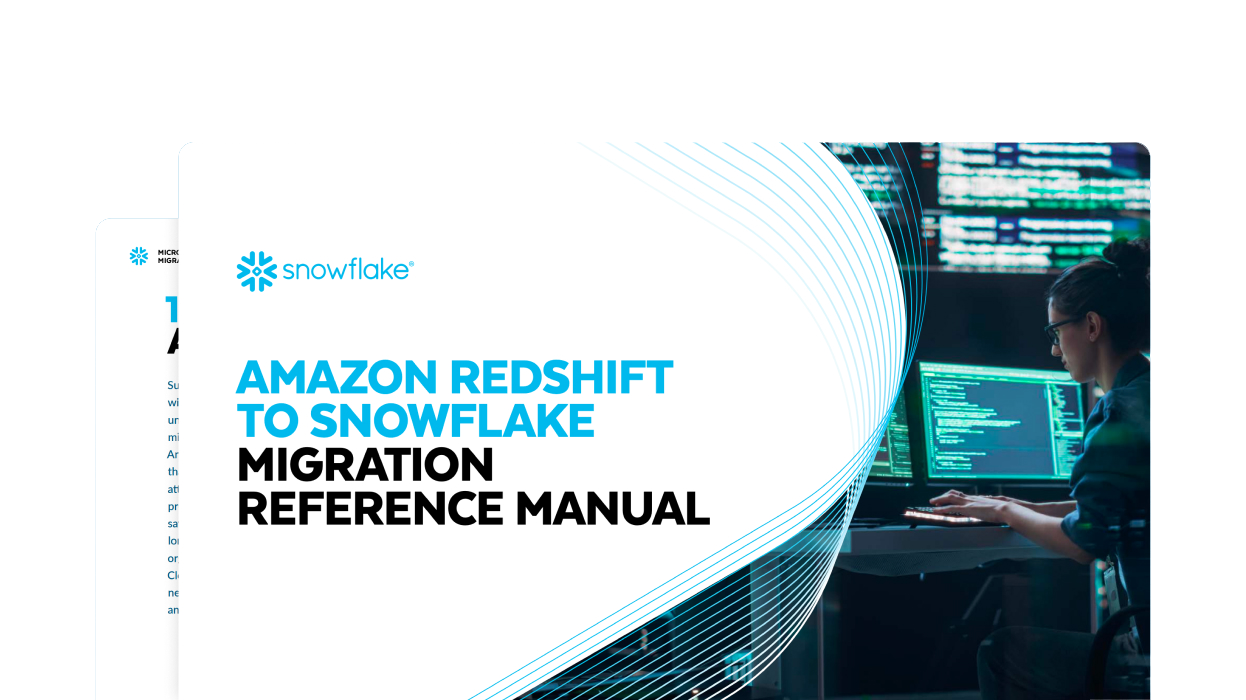 Microsoft SQL Server to  Snowflake Migration Reference  Manual