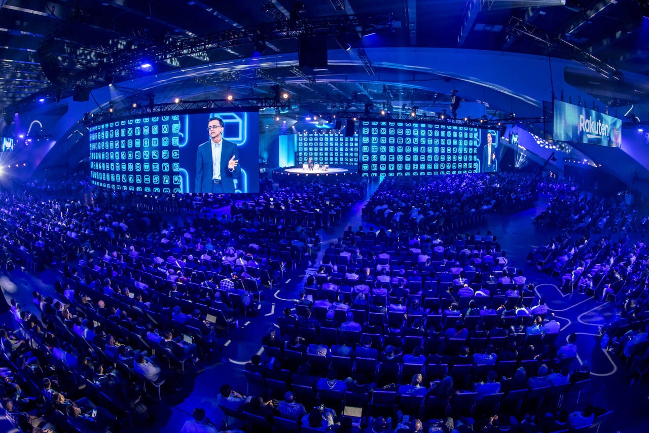Audience at a Summit 25 keynote