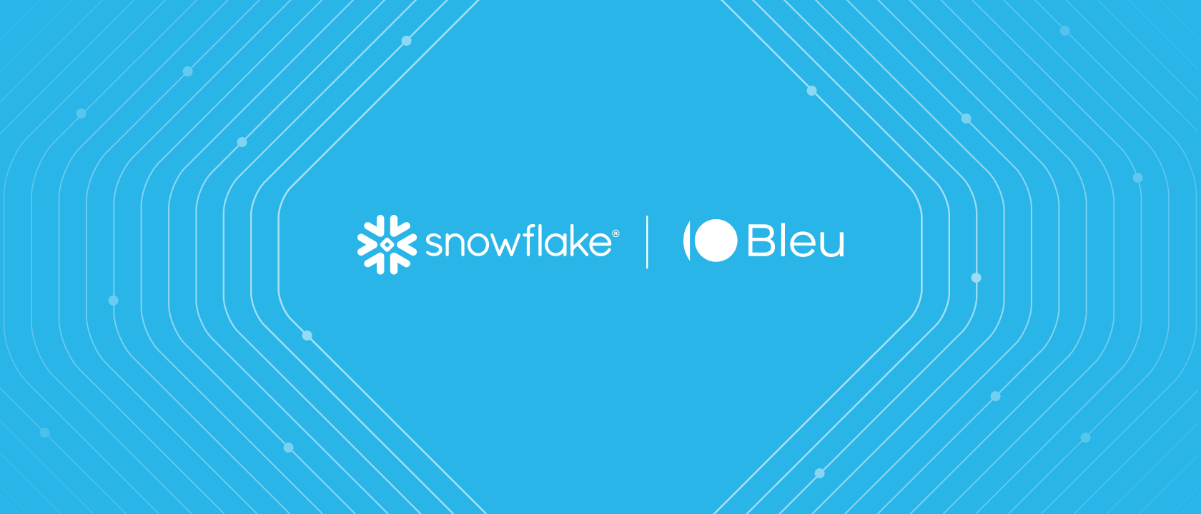 Snowflake and Bleu partnership