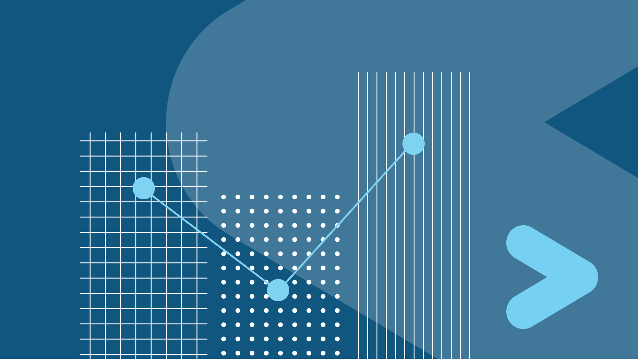 Graphic with snowflake logo motif