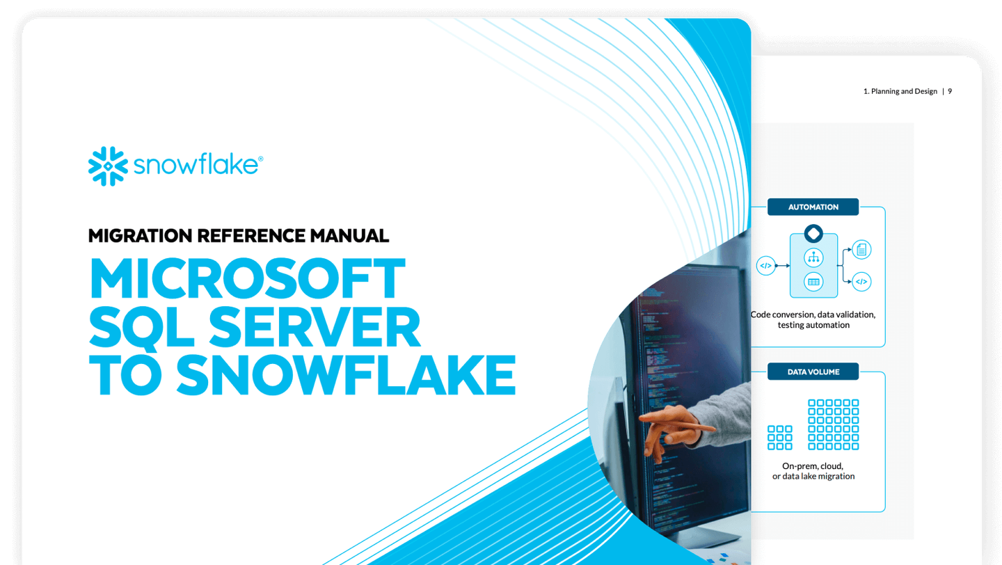 SQL Server to Snowflake for Analytics | Snowflake