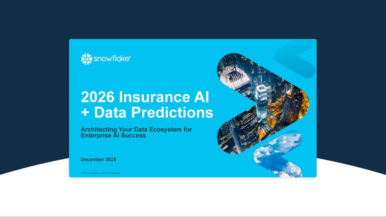 2026 Insurance AI & Data Predictions cover