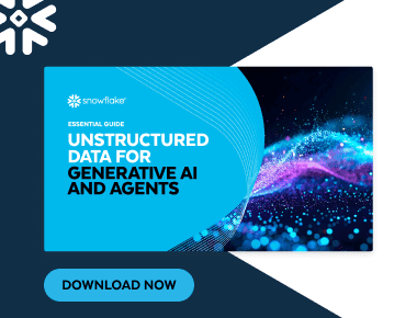 unstructured data for generative AI and agents