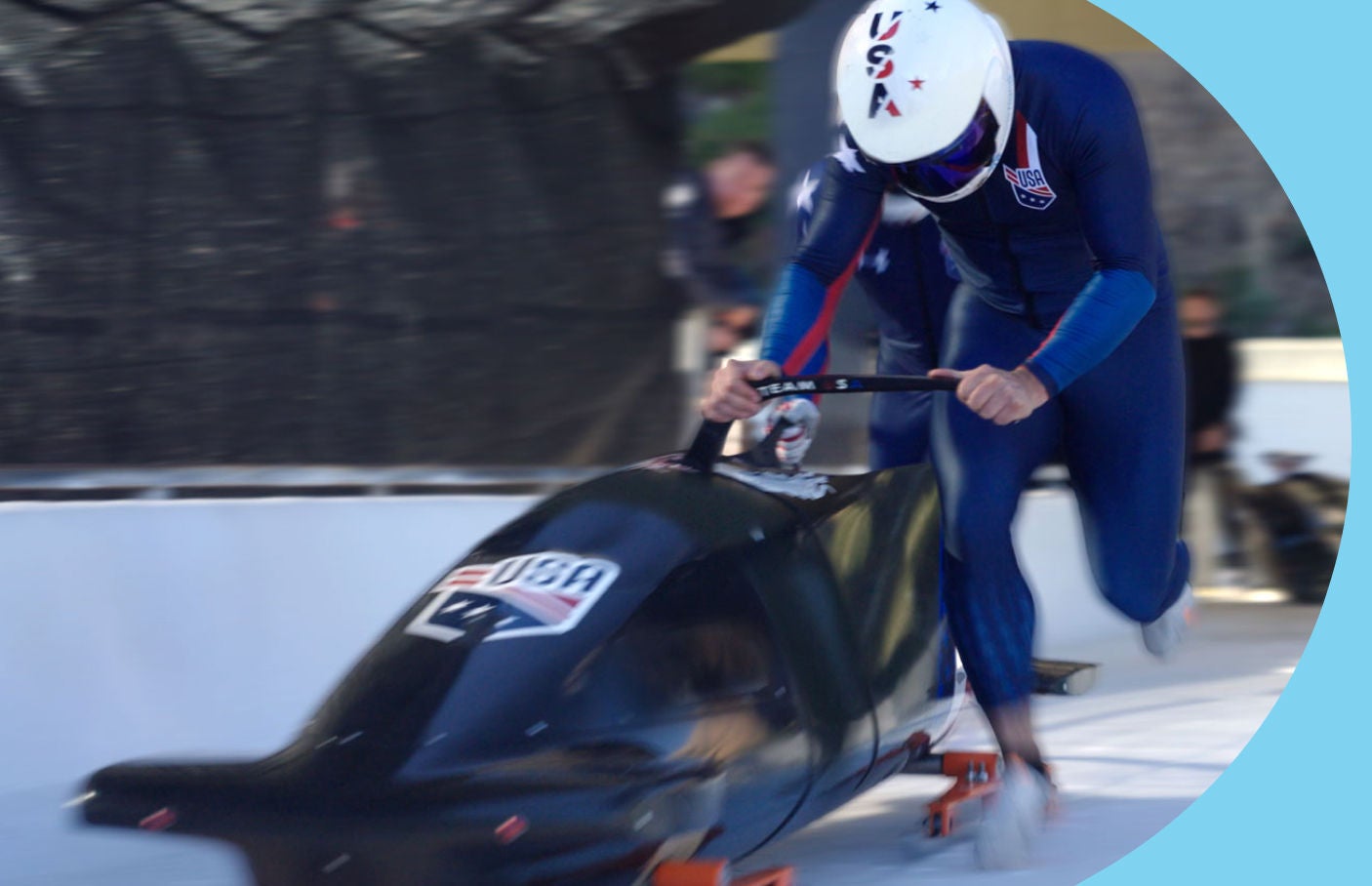 snowflake-bobsled-sled-track-speed