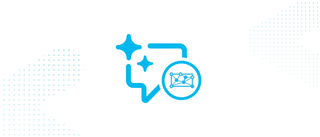 Stock image of two people working together