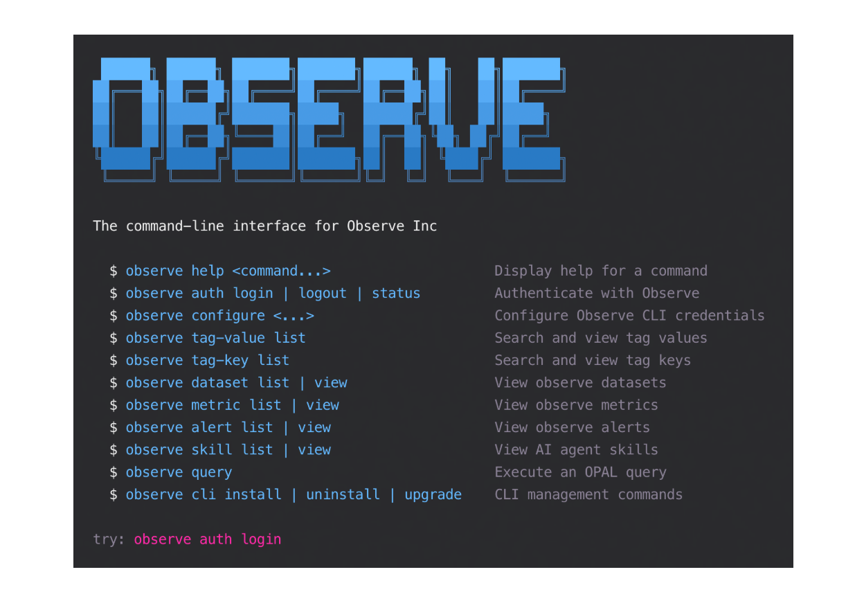 observe