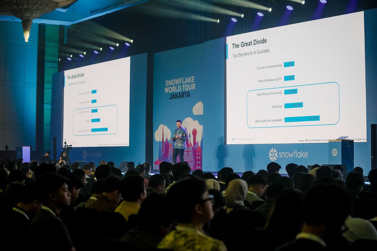 Dev Day audience at Snowflake Summit 2024