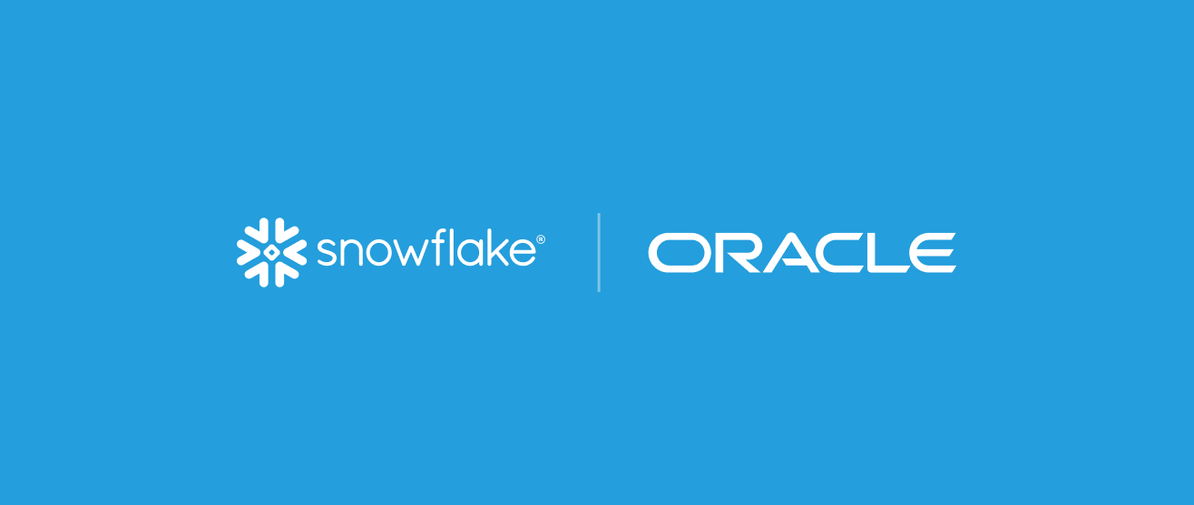 Snowflake and Oracle logo