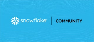 Snowflake Community logo