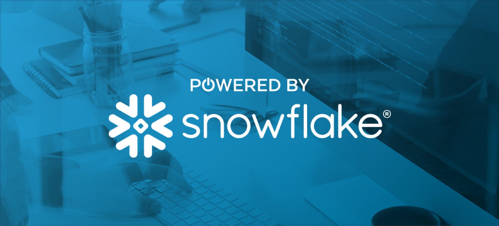 Powered by Snowflake logo