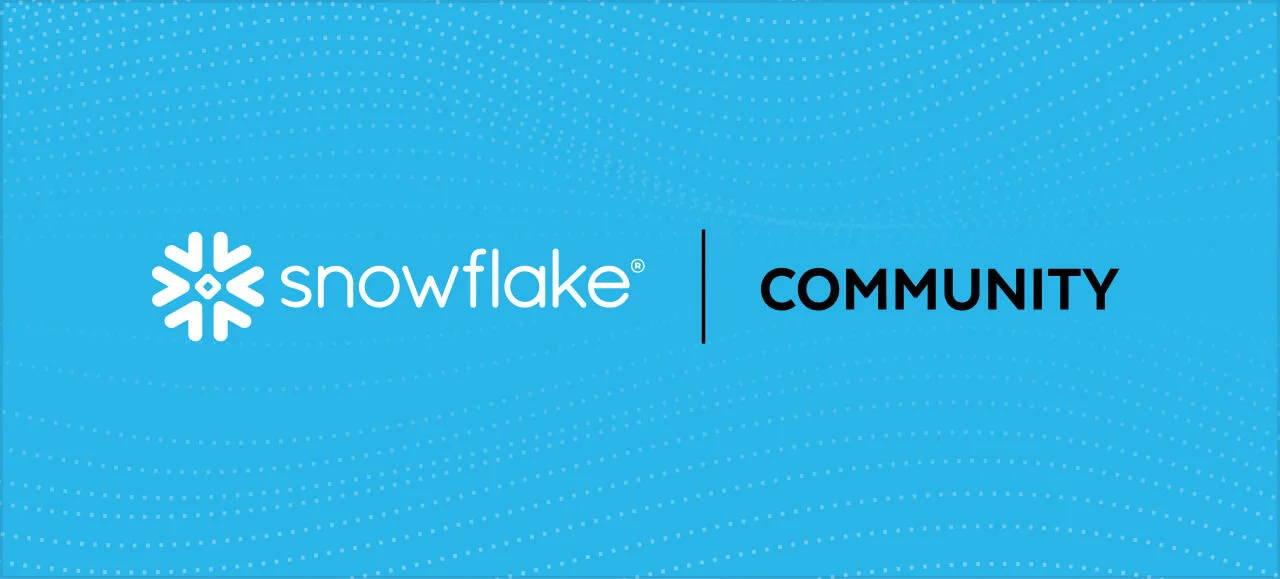 Snowflake Community logo