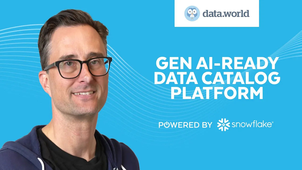 Gen AI-Ready Data Catalog Platform