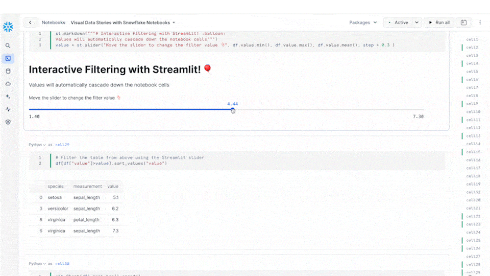 Snowflake Notebooks: Interactive Environment for Data & AI Teams
