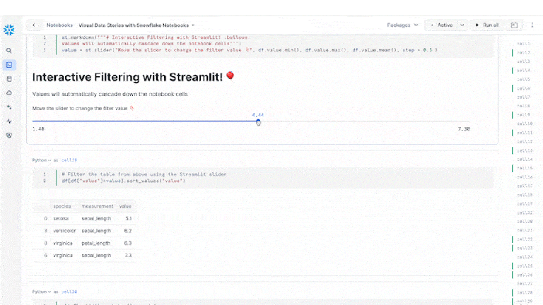 Snowflake Notebooks: Interactive Environment for Data & AI Teams