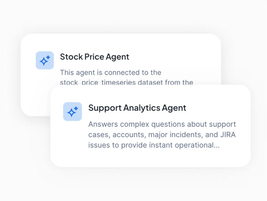 Agents in Snowflake Intelligence