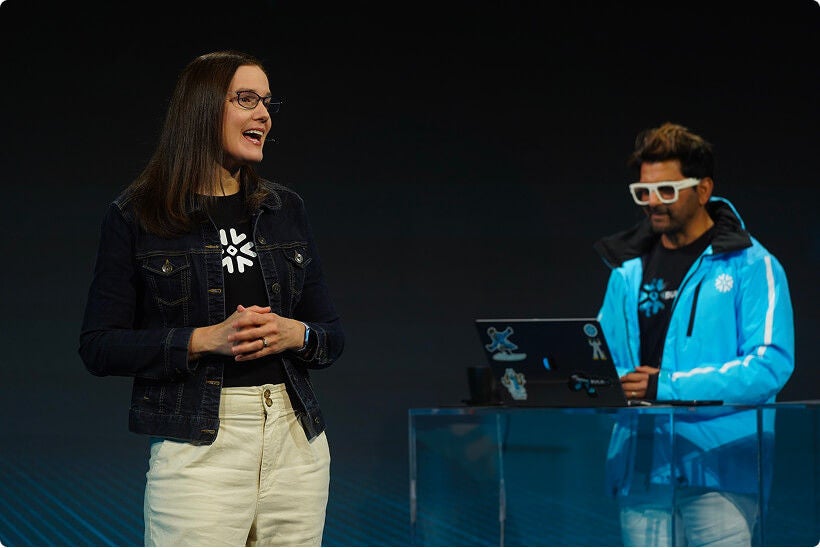 Speakers on stage at Expedition 2025