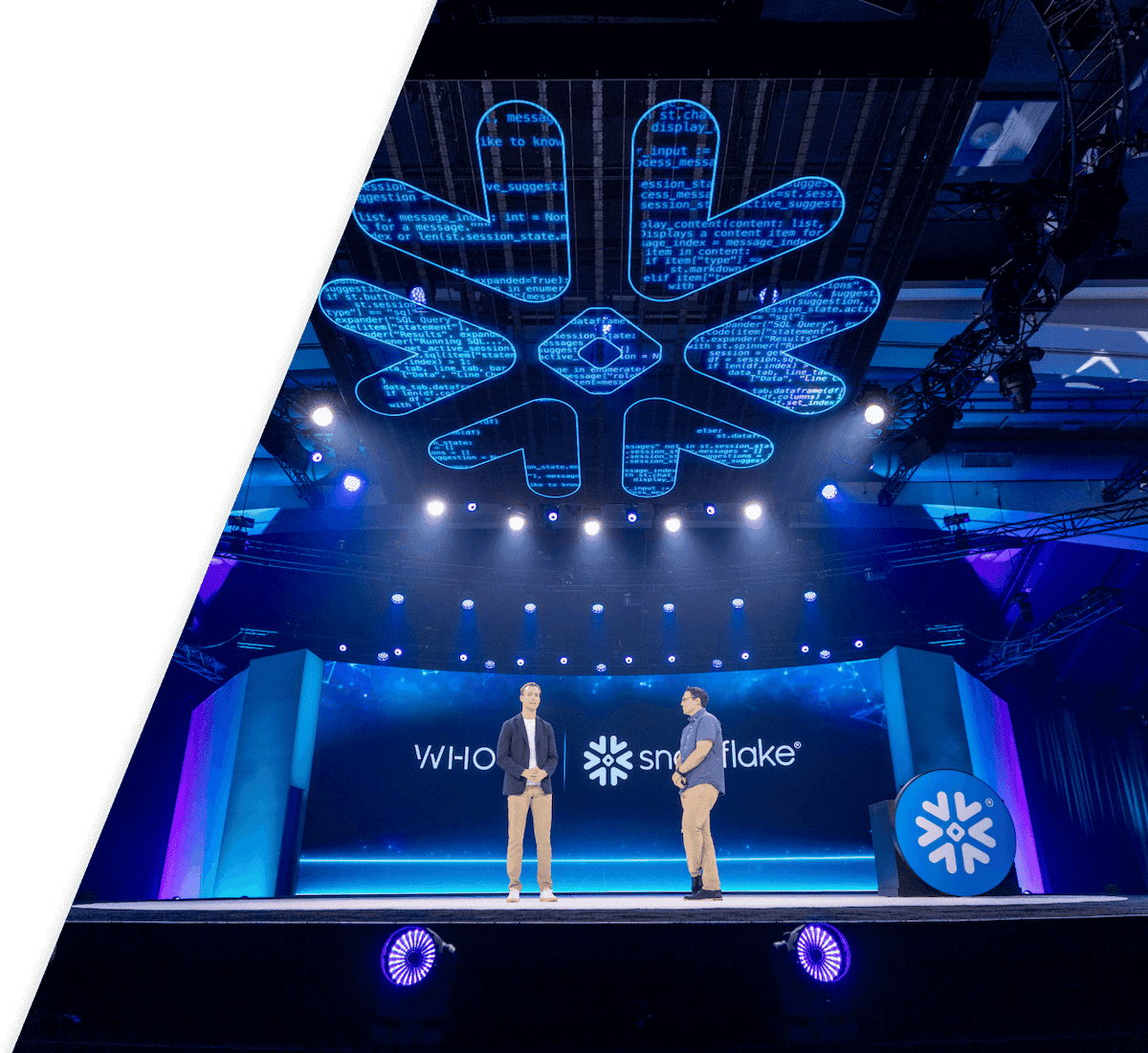 Snowflake Summit 25 stage