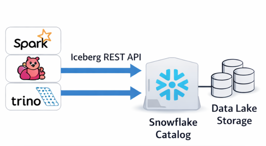 Snowflake as Source diagram
