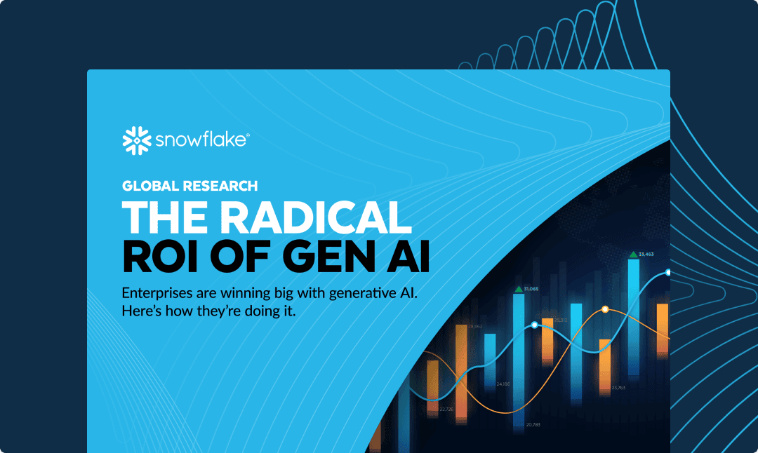 The Radical ROI of Gen AI ebook cover