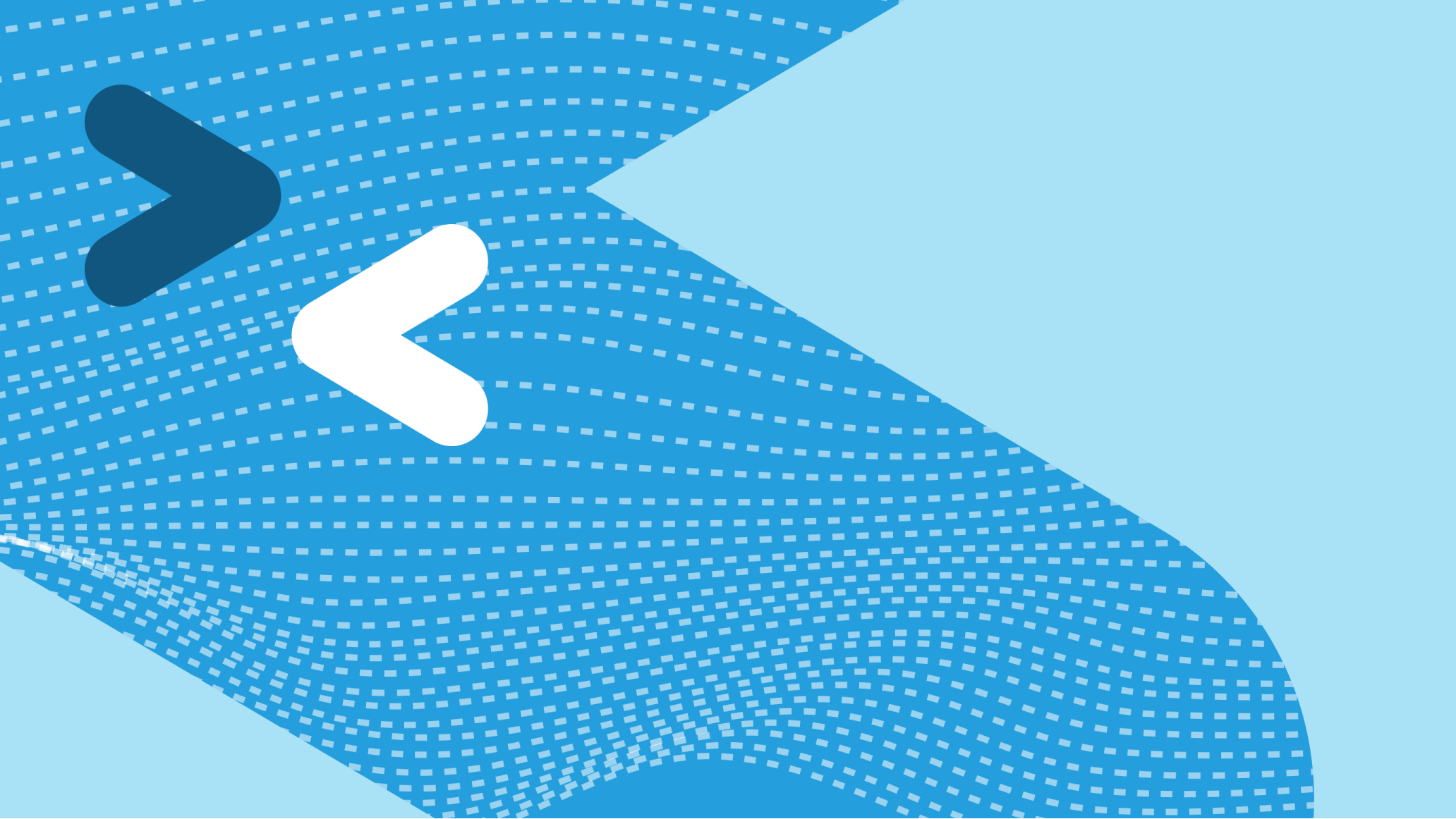 graphic with blue snowflake logo motif