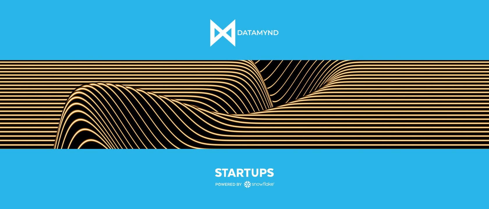 Digital illustration for Snowflake Startup Spotlight on DataMynd
