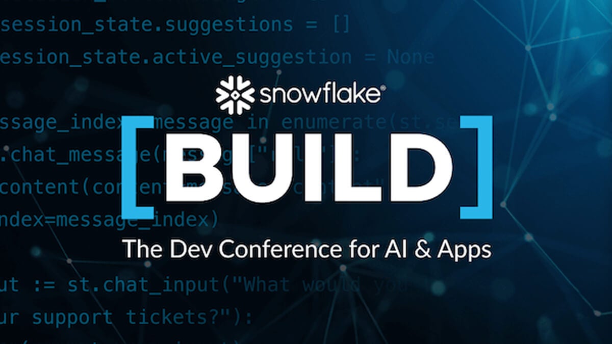 Snowflake BUILD logo