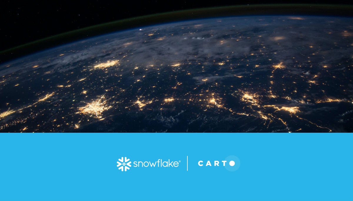 Snowflake Releases New Geospatial Innovations, Now with CARTO Workflows Integration