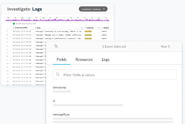 Logs, one of the three pillars of observability