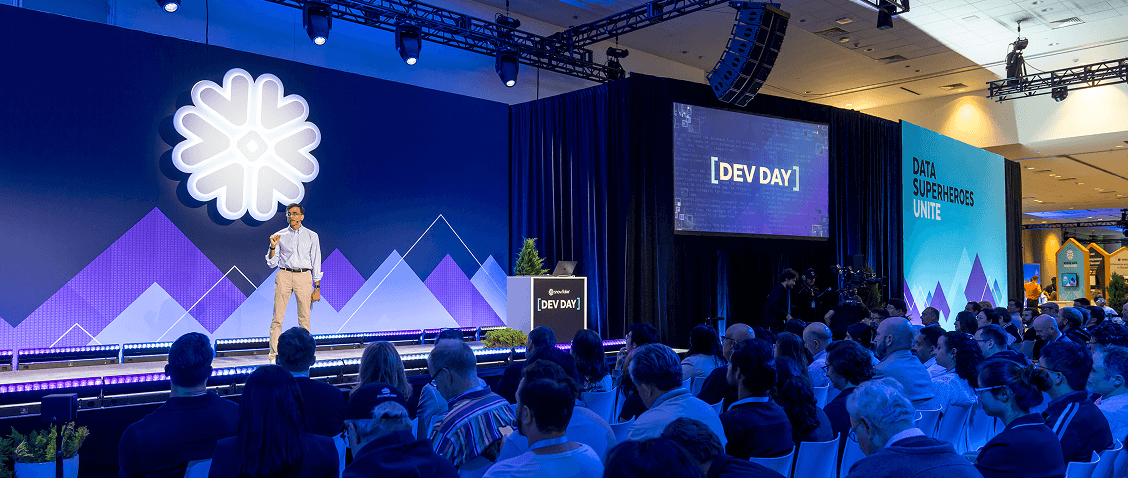 Dev Day audience at Snowflake Summit 2024