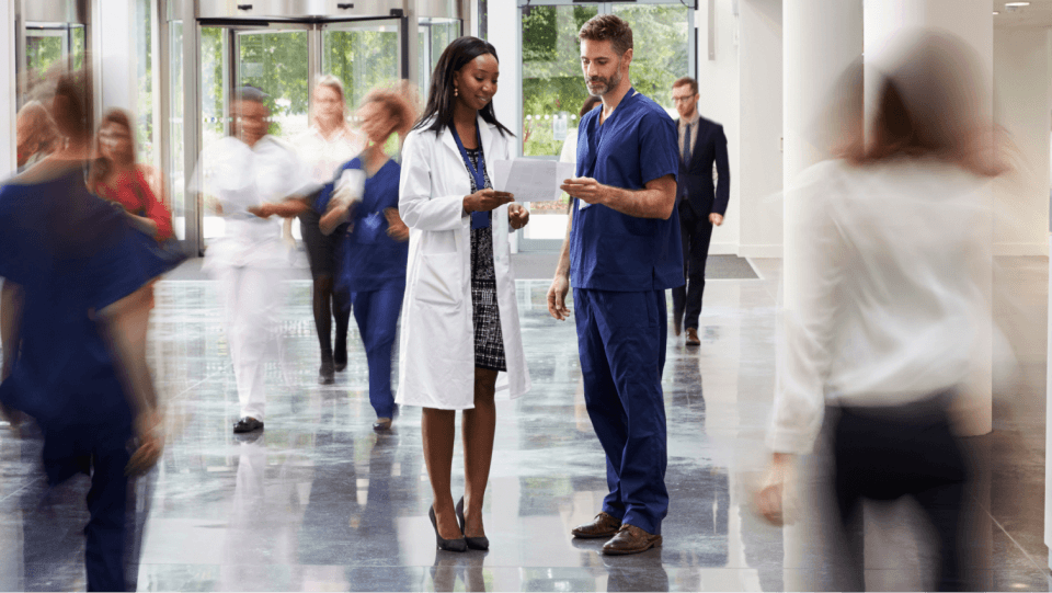 doctor talking with patient