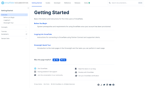 New Snowflake Documentation Site Accelerates Work - Blog