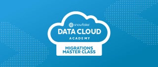Snowflake Data Cloud Academy Migrations Master Class logo