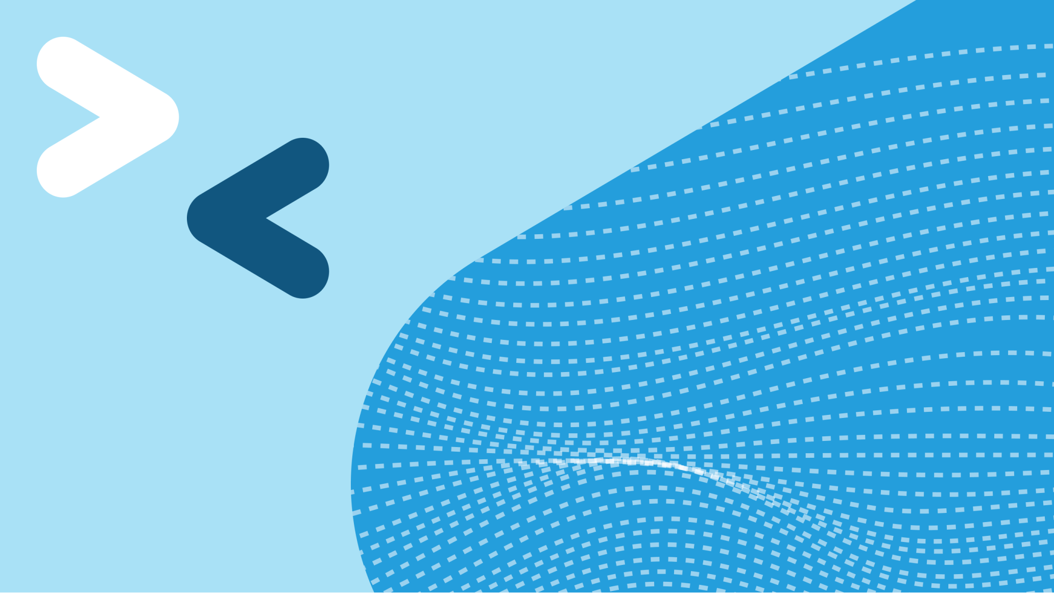 graphic with blue snowflake logo motif