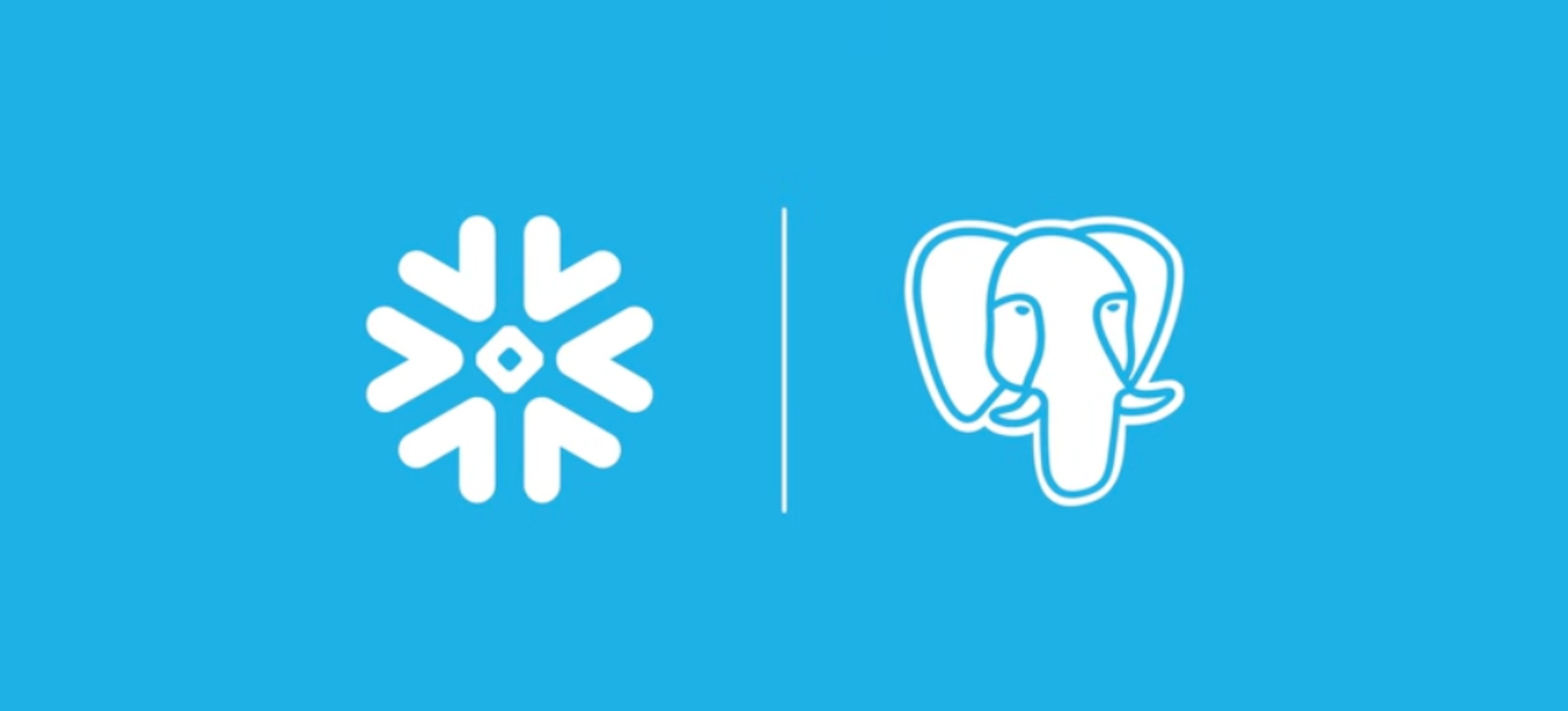 Snowflake Postgres logos
