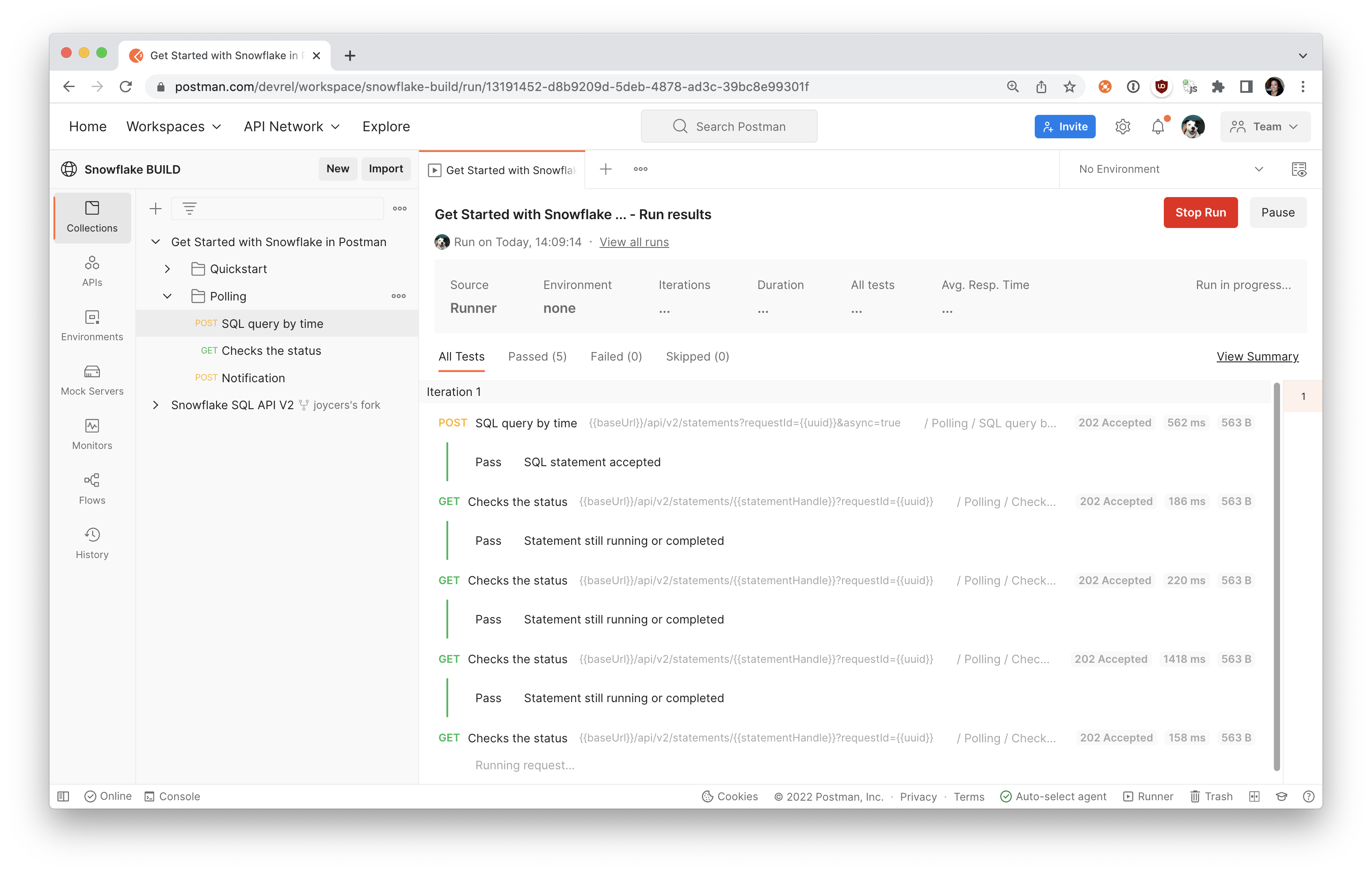 automate API workflow