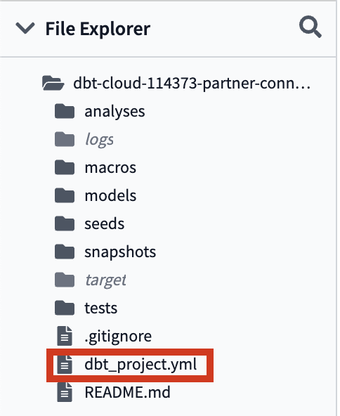 dbt_project.yml Location