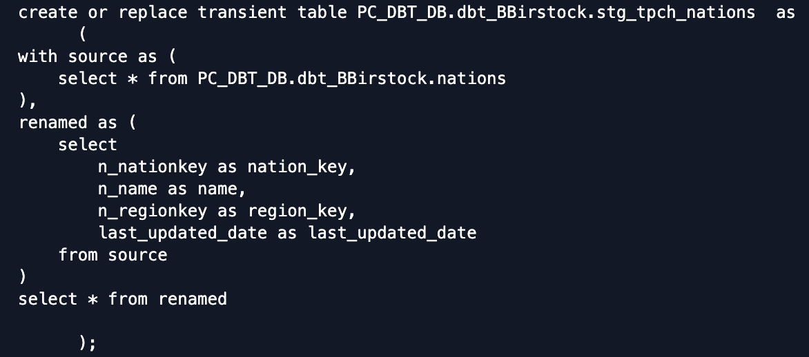 Incremental Model First Run