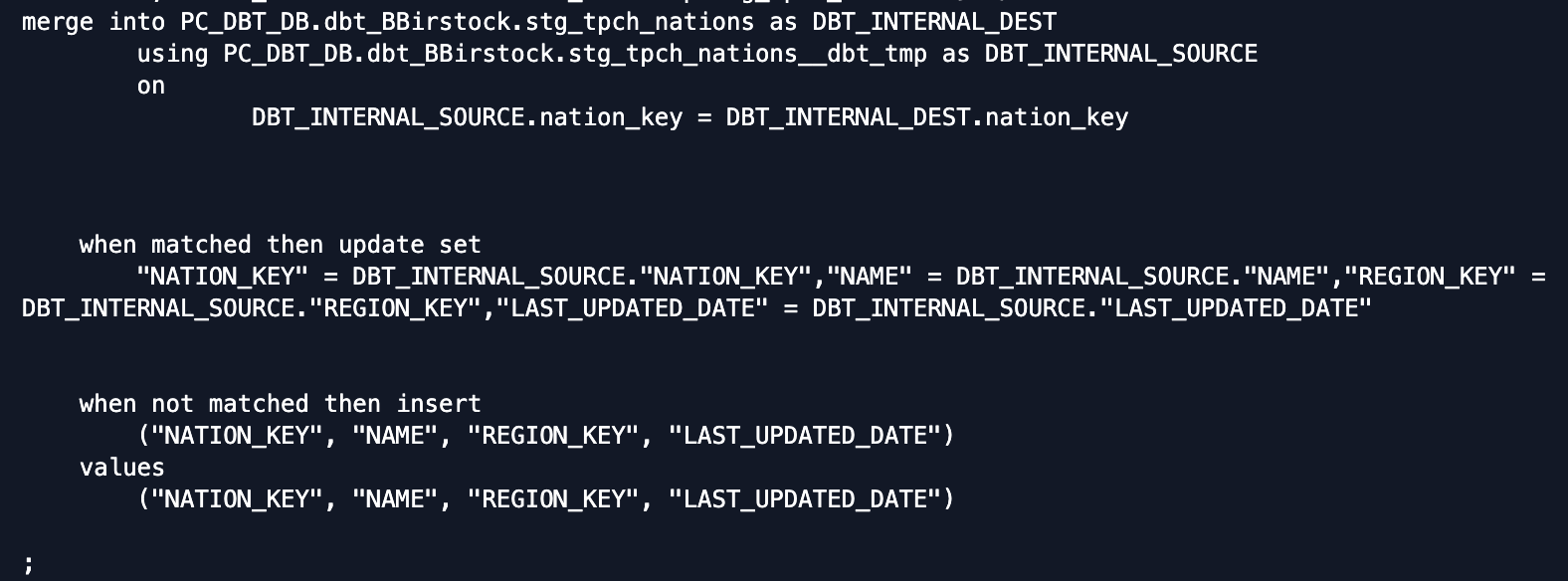 Incremental Model Merge