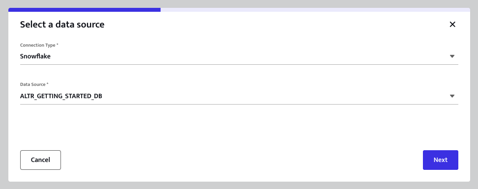 Classify Data - Select Data Source