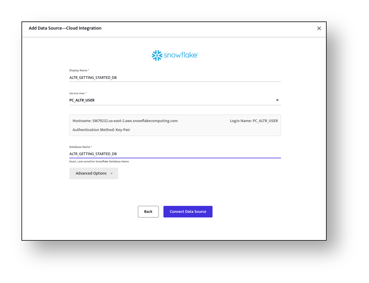 Connect Data Source