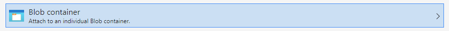 Blob Container