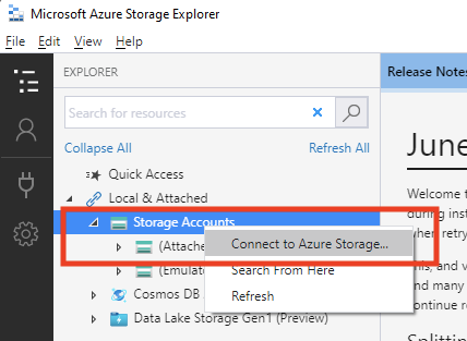 Storage Explorer
