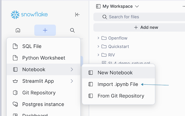import notebook
