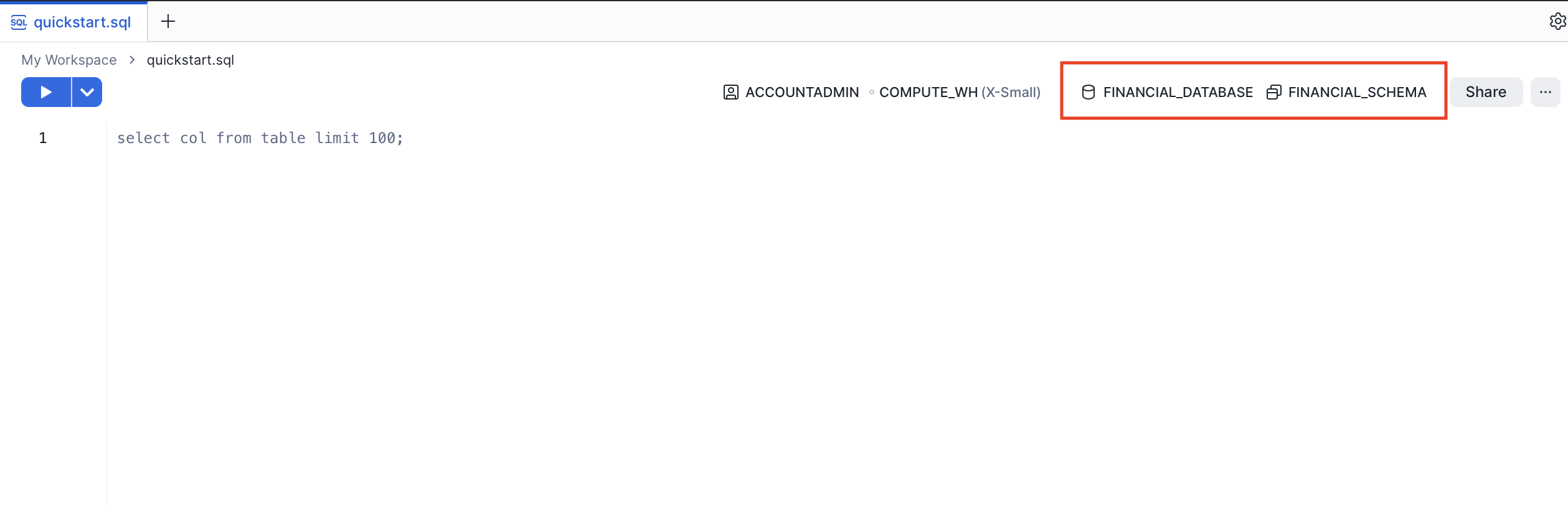 Confirm Database Schema