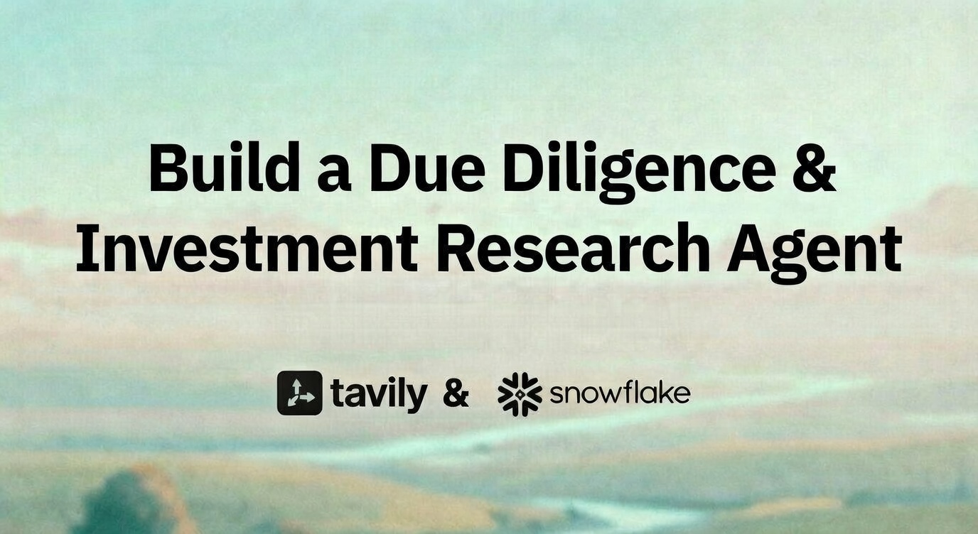 Snowflake x Tavily