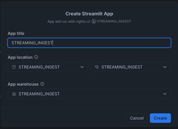 Create Streamlit 2