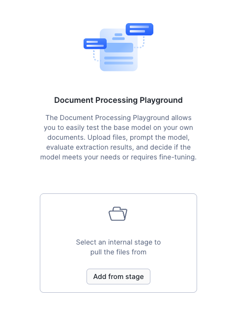 Add from Stage Dialog